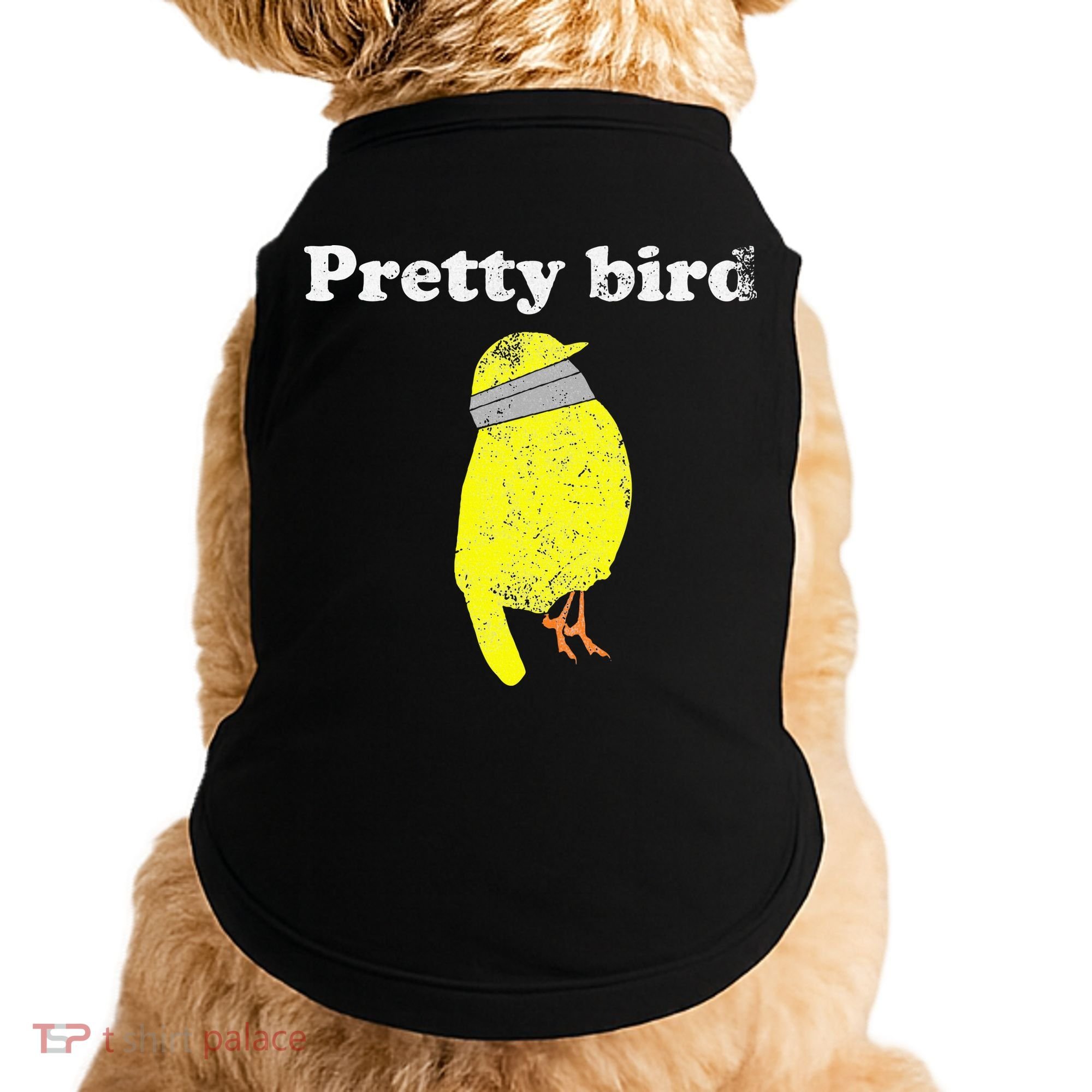 Pretty Bird Cute Dumb Funny Doggie Tank