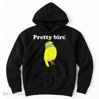 Pretty Bird Cute Dumb Funny Hoodie thumb 0
