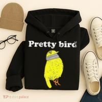 Pretty Bird Cute Dumb Funny Hoodie thumb 4