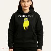 Pretty Bird Cute Dumb Funny Hoodie thumb 5