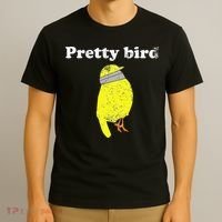 Pretty Bird Cute Dumb Funny T-Shirt thumb 3