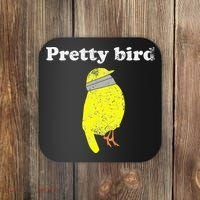 Pretty Bird Cute Dumb Funny Coaster thumb 0