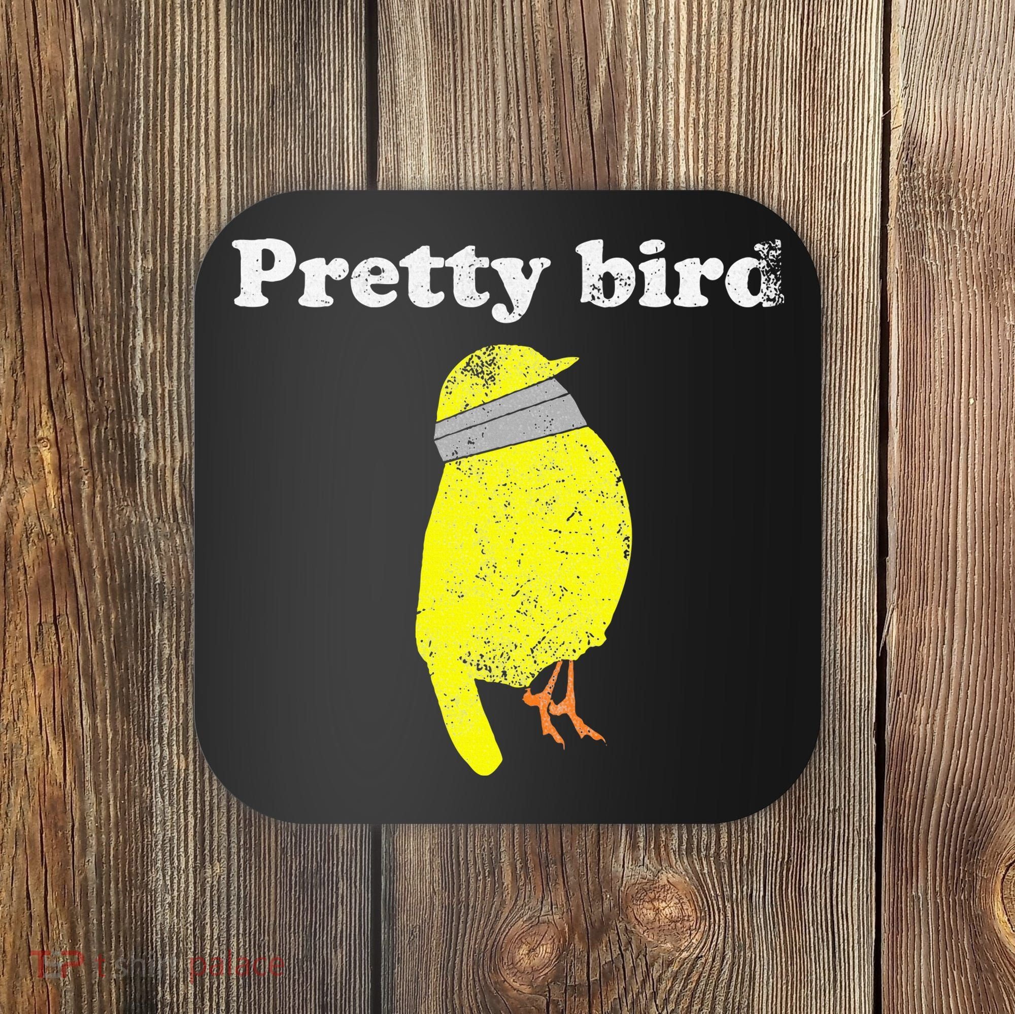 Pretty Bird Cute Dumb Funny Coaster