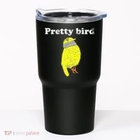 Pretty Bird Cute Dumb Funny Tumbler thumb 0