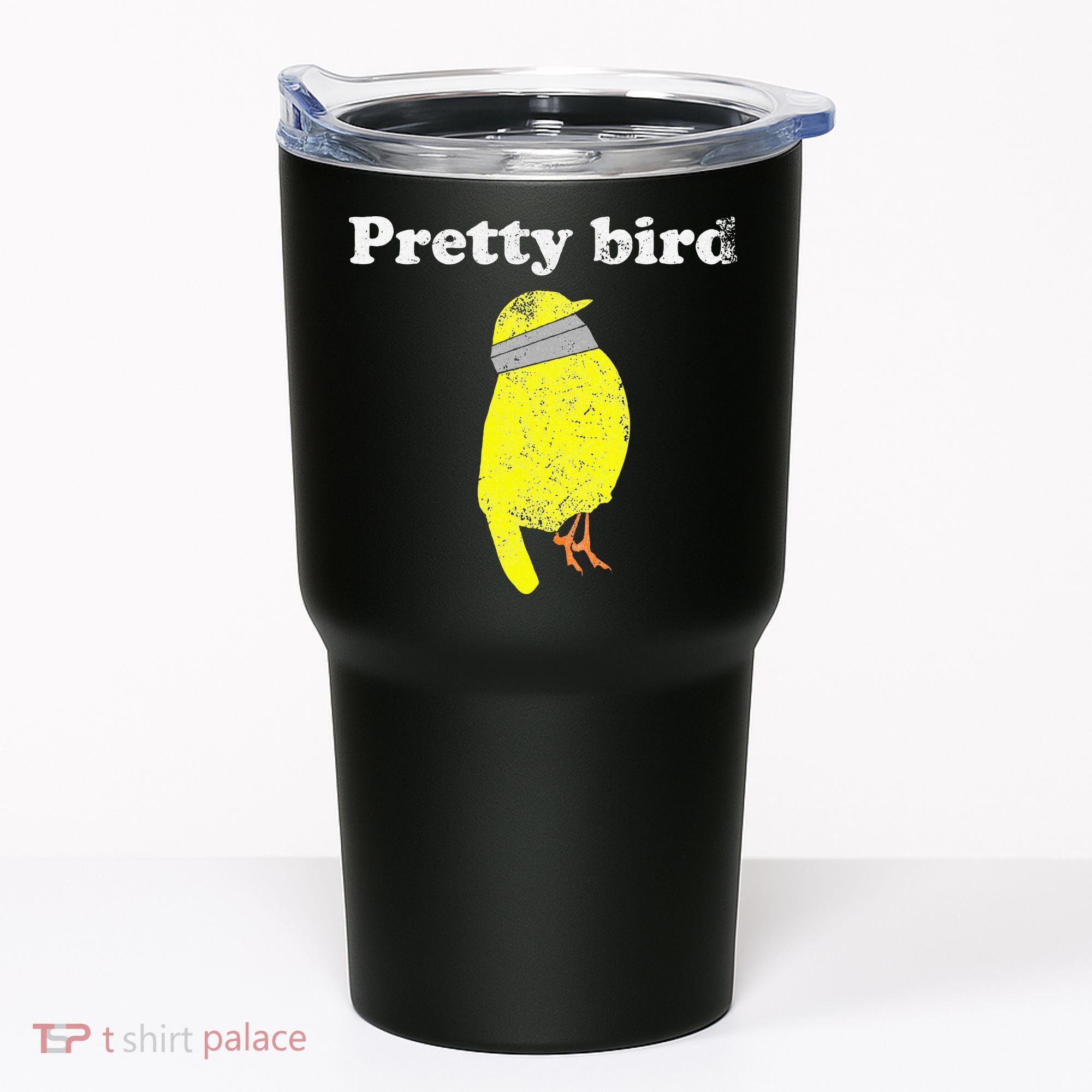 Pretty Bird Cute Dumb Funny Tumbler
