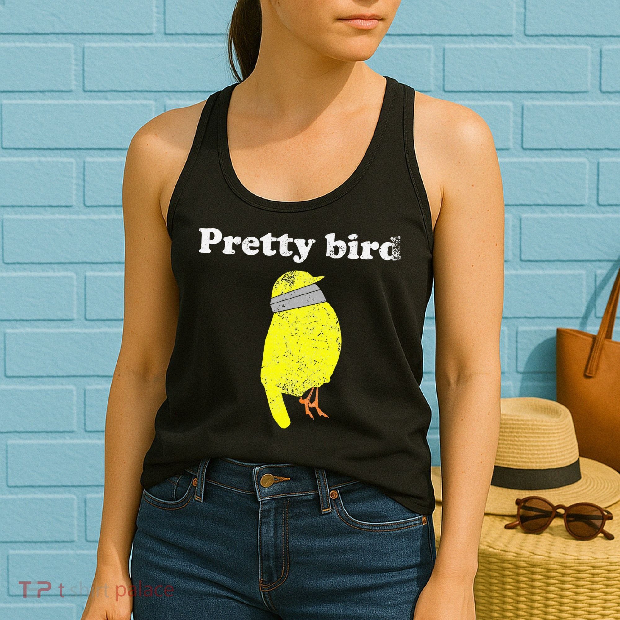 Pretty Bird Cute Dumb Funny Women's Tank Top