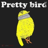 Pretty Bird Cute Dumb Funny Hat thumb 2