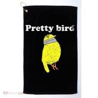 Pretty Bird Cute Dumb Funny Golf Towel thumb 0