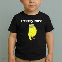 Pretty Bird Cute Dumb Funny Toddler T-Shirt thumb 2