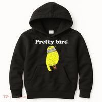 Pretty Bird Cute Dumb Funny Kids Hoodie thumb 0