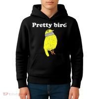 Pretty Bird Cute Dumb Funny Kids Hoodie thumb 4