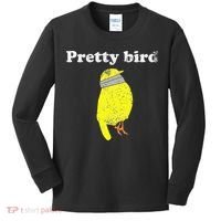 Pretty Bird Cute Dumb Funny Kids Long Sleeve Shirt thumb 0