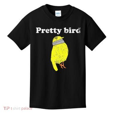 Pretty Bird Cute Dumb Funny Kids T-Shirt