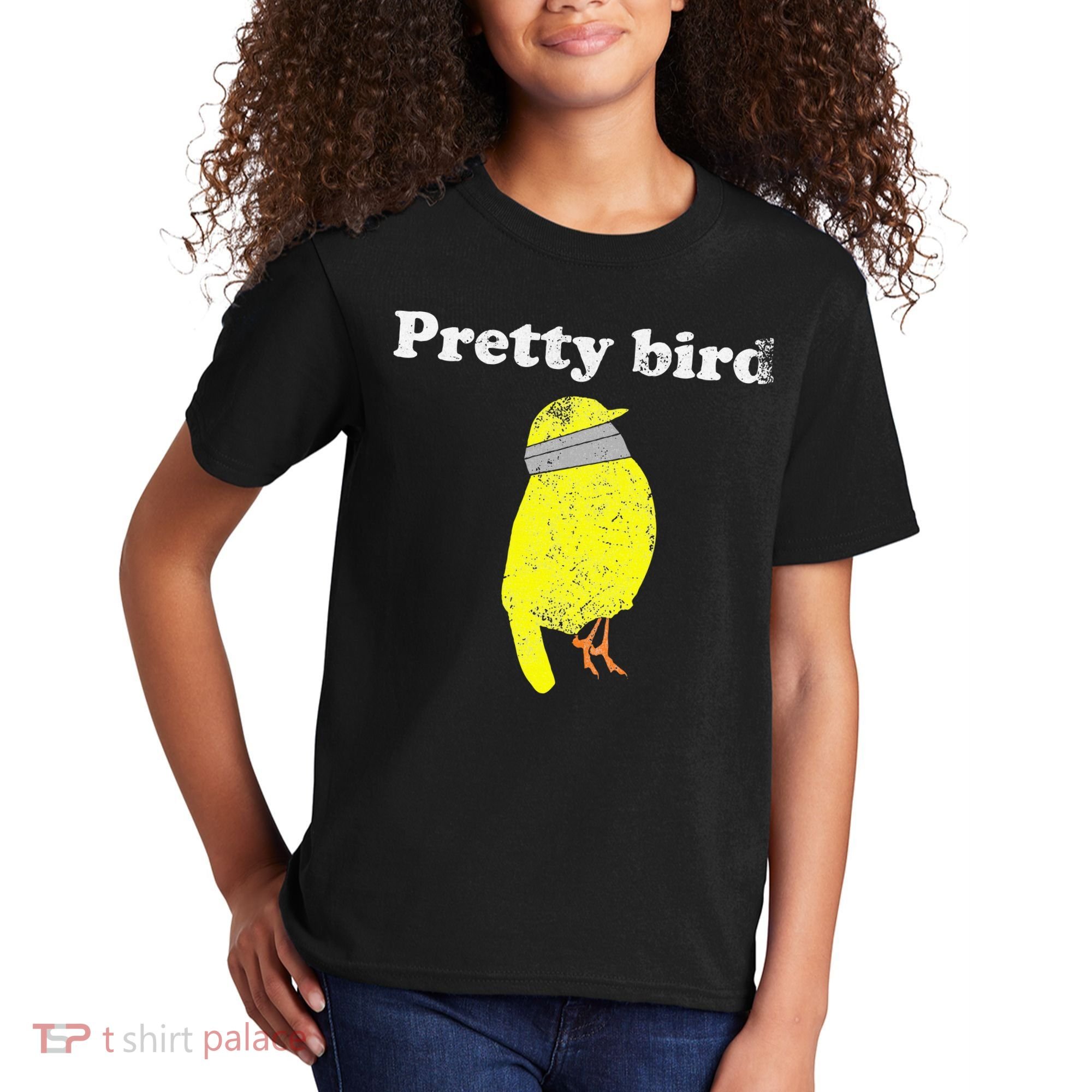 Pretty Bird Cute Dumb Funny Kids T-Shirt