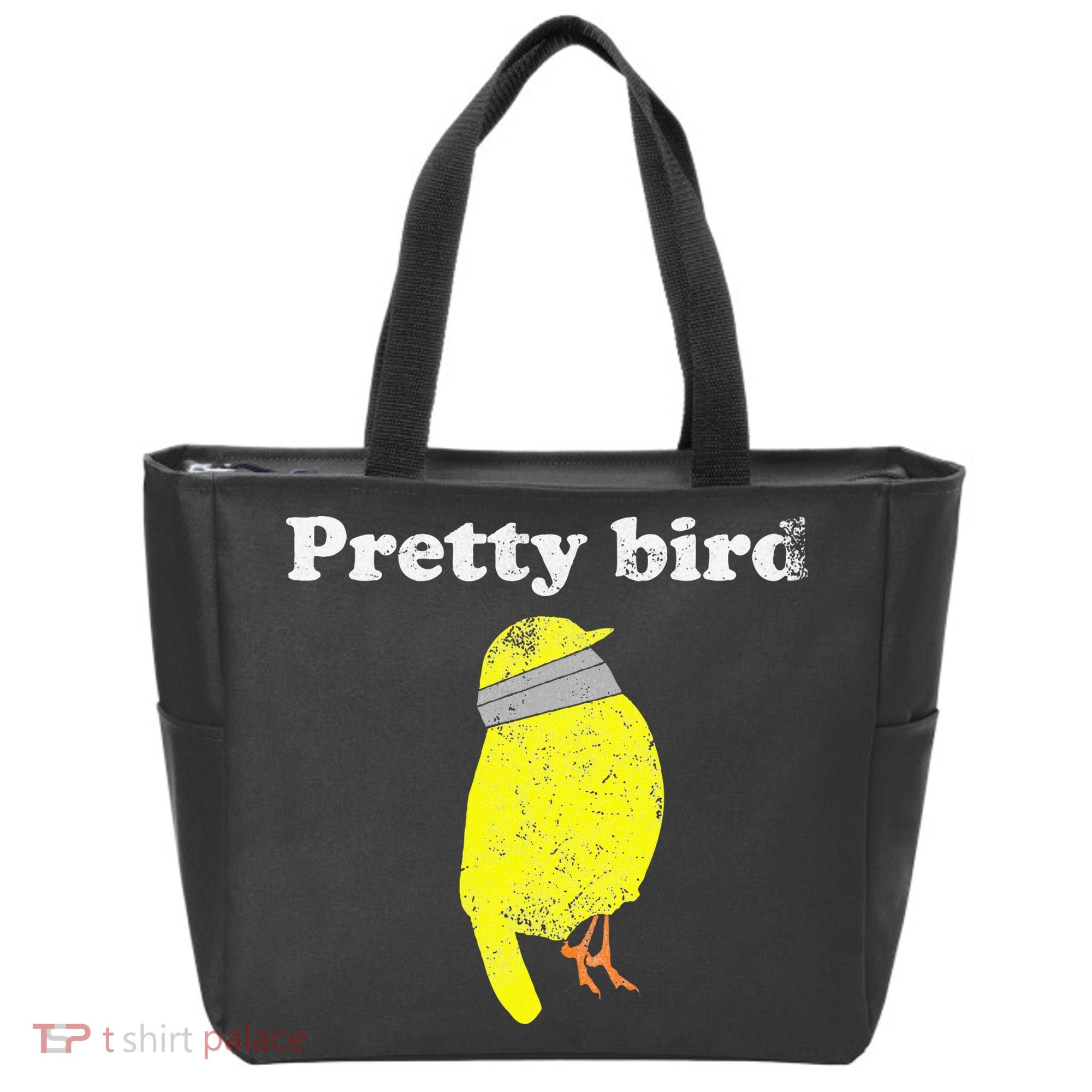 Pretty Bird Cute Dumb Funny Tote Bag