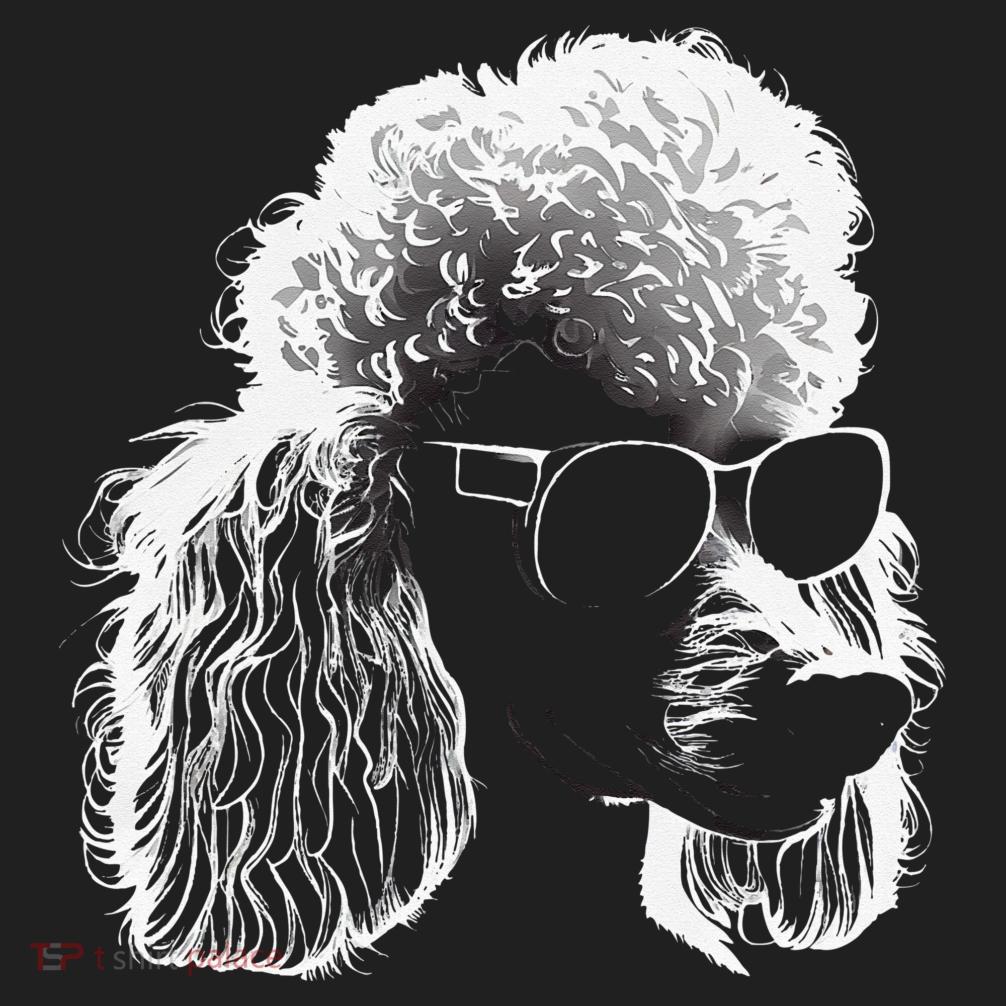 Poodle Best Dog Sunglasses Pet Lover Dog Women's Sweatshirt