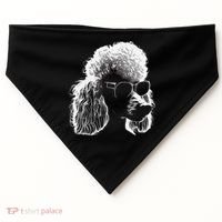 Poodle Best Dog Sunglasses Pet Lover Dog USA-Made Doggie Bandana thumb 0