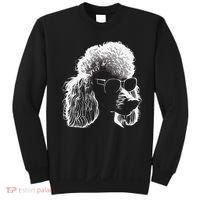 Poodle Best Dog Sunglasses Pet Lover Dog Sweatshirt thumb 0