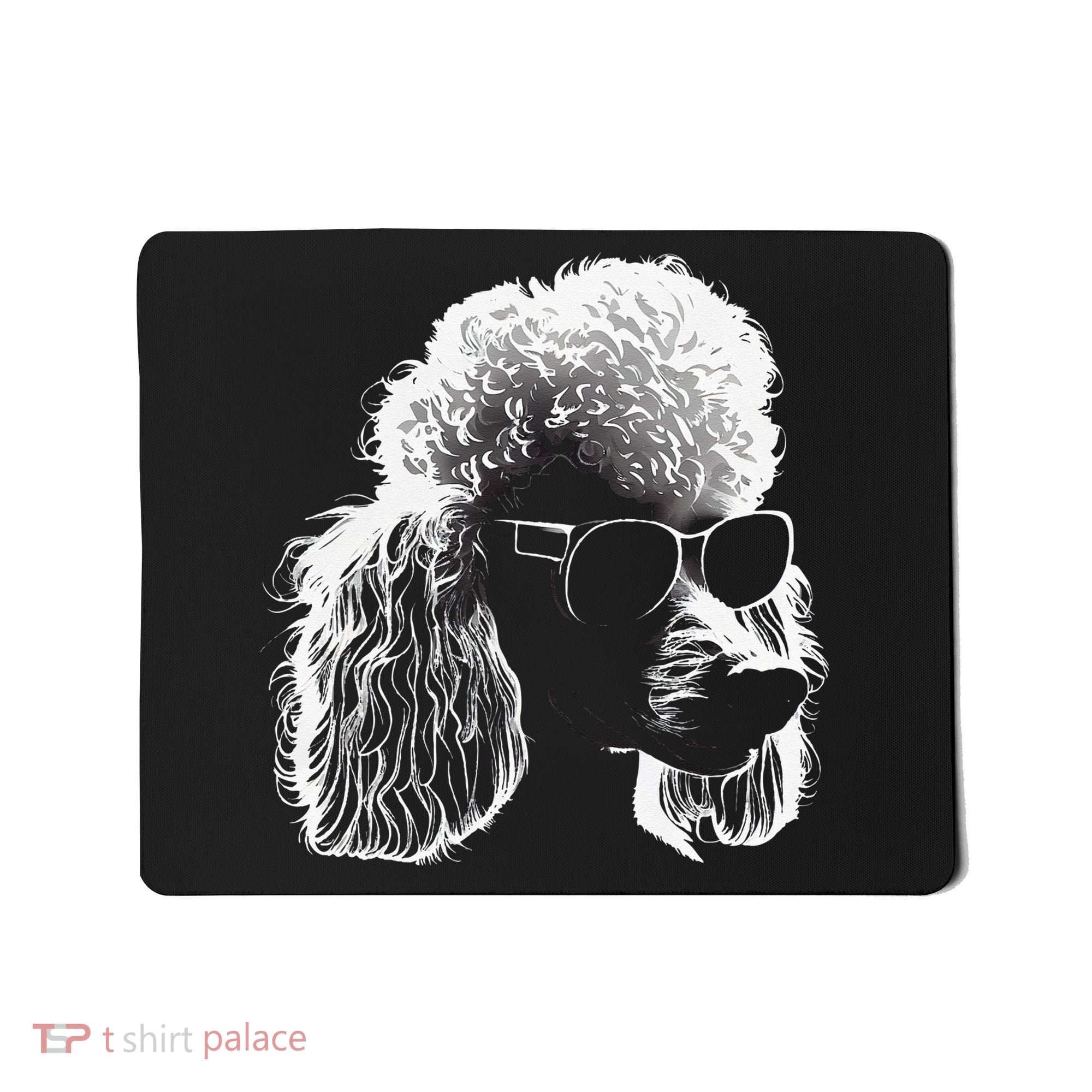 Poodle Best Dog Sunglasses Pet Lover Dog Mousepad