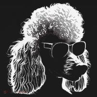 Poodle Best Dog Sunglasses Pet Lover Dog Baby Bodysuit thumb 2