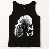 Poodle Best Dog Sunglasses Pet Lover Dog Tank Top thumb 2