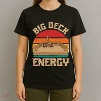 Patio Big Deck Energy Grilling Outdoorsy Meat Bbq Smoker T-Shirt thumb 4
