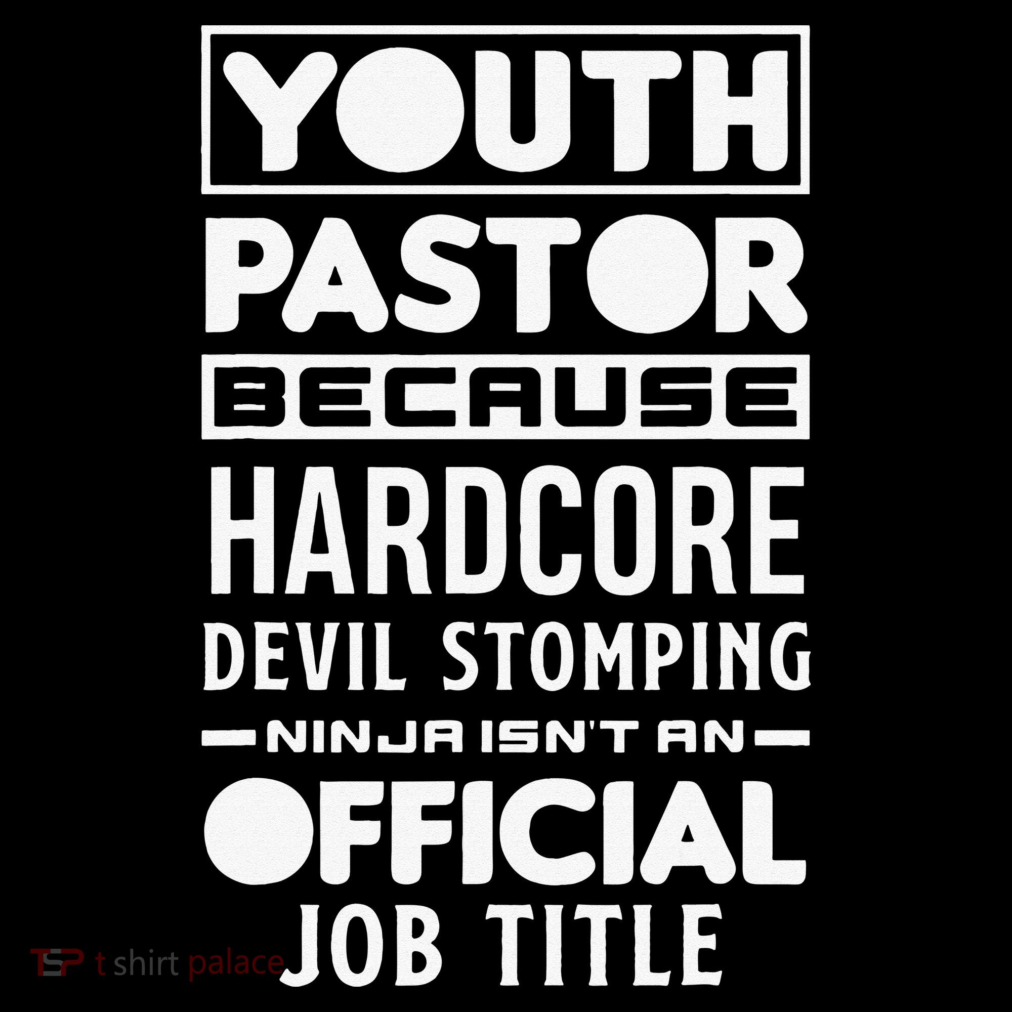 Pastor Because Devil Stomping Ninja Funny Ornament