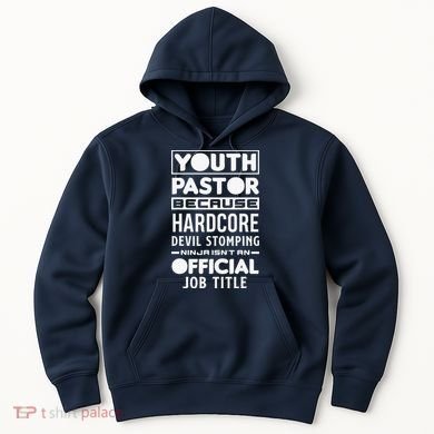 Pastor Because Devil Stomping Ninja Funny Hoodie