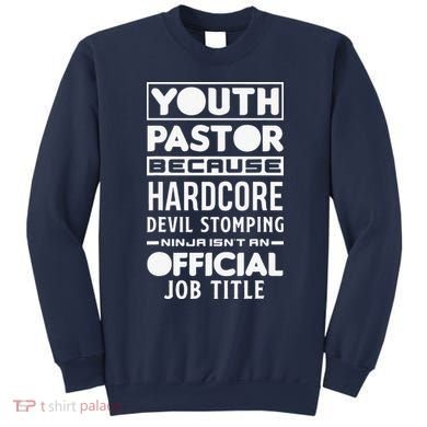 Pastor Because Devil Stomping Ninja Funny Sweatshirt