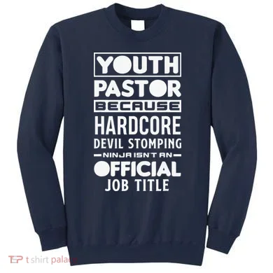 Pastor Because Devil Stomping Ninja Funny Sweatshirt
