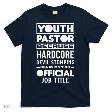 Pastor Because Devil Stomping Ninja Funny T-Shirt