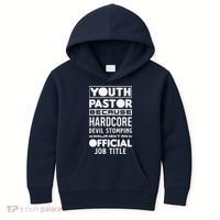 Pastor Because Devil Stomping Ninja Funny Kids Hoodie thumb 0
