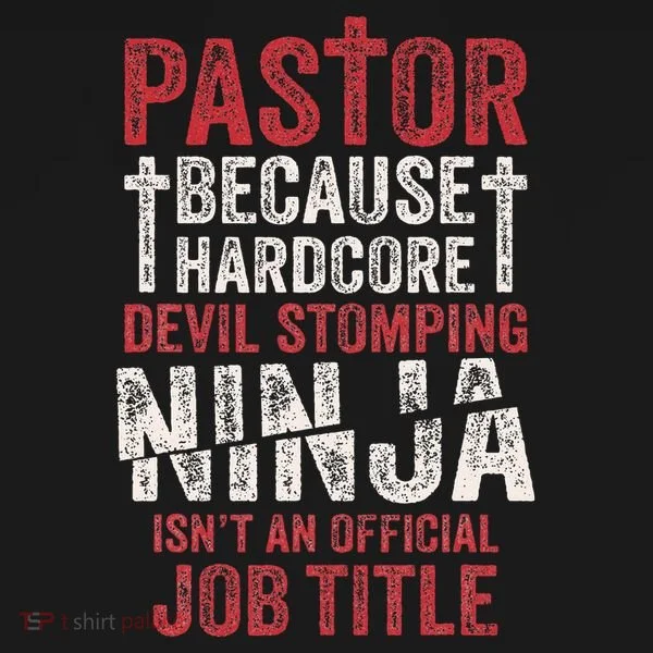 Pastor Because Devil Stomping Ninja IsnT Job Title Bucket Hat
