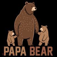 Papa Bear Dad Two Cubs Daddy Bear 2 FatherS Day Gift Coffee Mug thumb 5