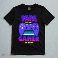 Papa By Day Gamer By Night T-Shirt thumb 5