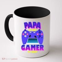 Papa By Day Gamer By Night Coffee Mug thumb 0