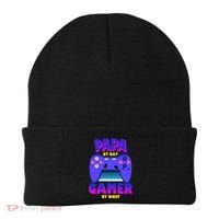 Papa By Day Gamer By Night Beanie thumb 0
