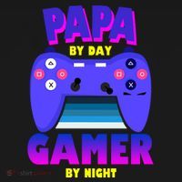 Papa By Day Gamer By Night Visor thumb 3