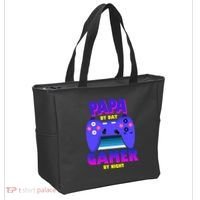 Papa By Day Gamer By Night Tote Bag thumb 2