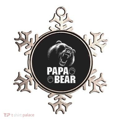 Papa Bear Dad Fathers Day Cool Gift Ornament