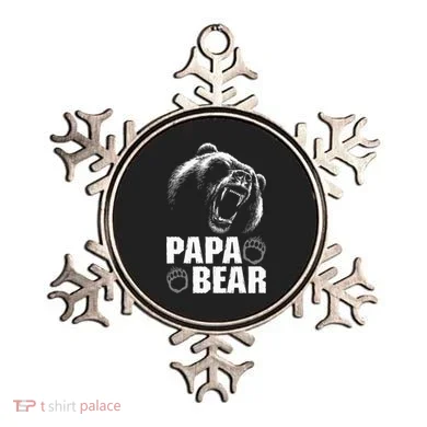 Papa Bear Dad Fathers Day Cool Gift Ornament