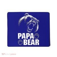 Papa Bear Dad Fathers Day Cool Gift Mousepad thumb 0