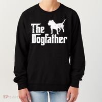 PIT BULL Dog The Dogfather Dog Lover Women's Sweatshirt thumb 0