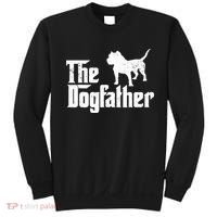 PIT BULL Dog The Dogfather Dog Lover Sweatshirt thumb 0