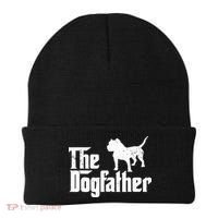 PIT BULL Dog The Dogfather Dog Lover Beanie thumb 0