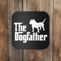 PIT BULL Dog The Dogfather Dog Lover Coaster thumb 0