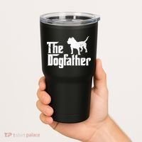 PIT BULL Dog The Dogfather Dog Lover Tumbler thumb 2