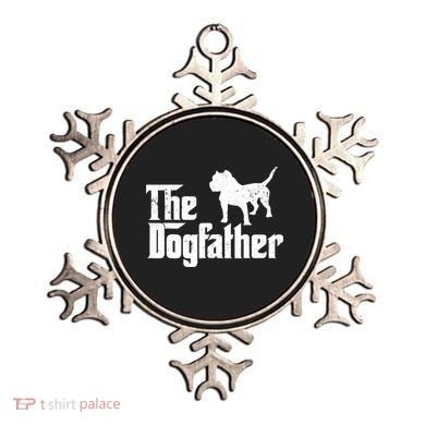 PIT BULL Dog The Dogfather Dog Lover Ornament