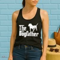 PIT BULL Dog The Dogfather Dog Lover Women's Tank Top thumb 2