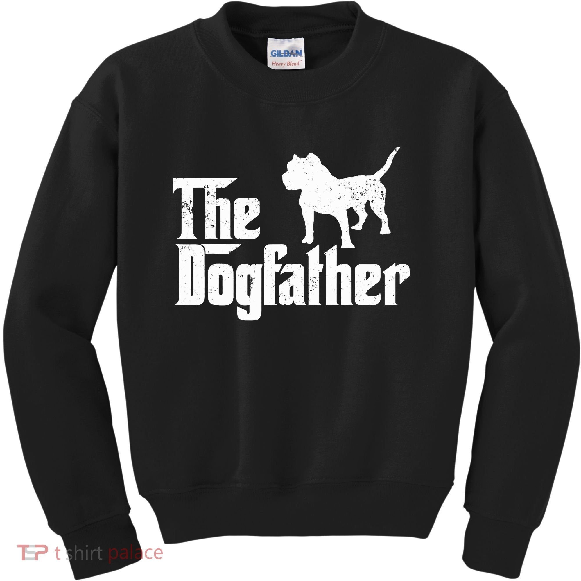 PIT BULL Dog The Dogfather Dog Lover Kids Sweatshirt